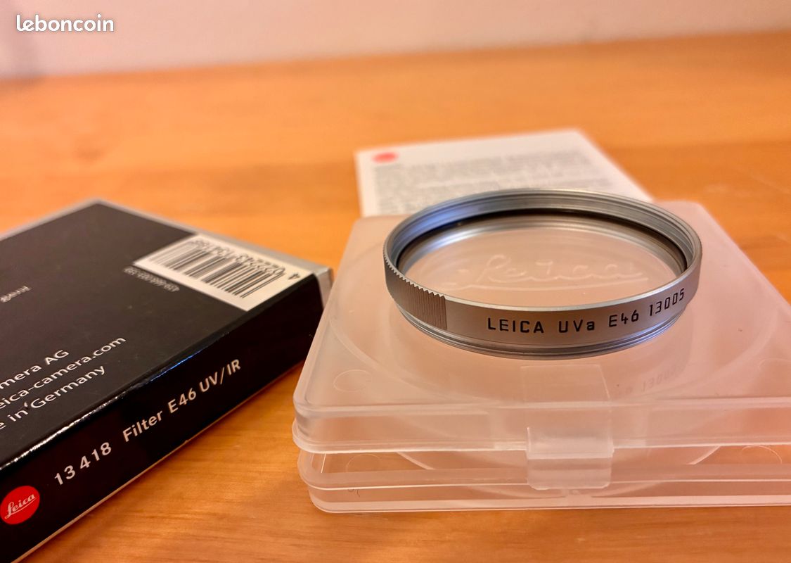 RARE] Filtre Leica E41 jaune 1 - Photo, audio & vidéo