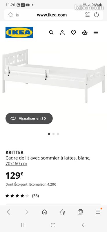 Lit enfant (image 1)