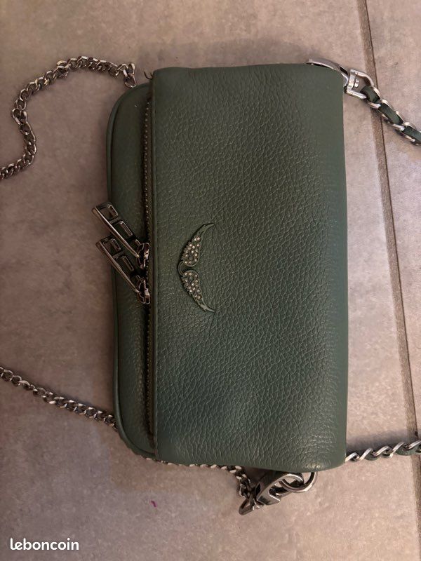 Sac Zadig et Voltaire kaki Accessoires Bagagerie