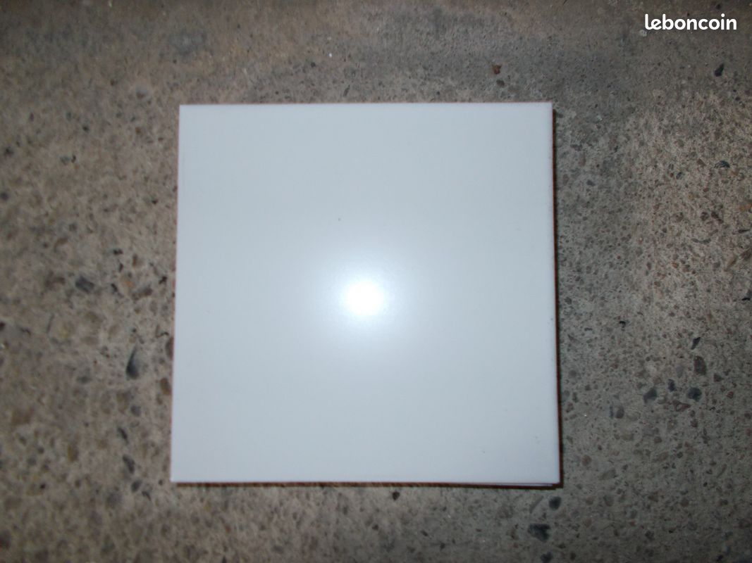 Carrelage 20x20 blanc 1 m² (image 1)