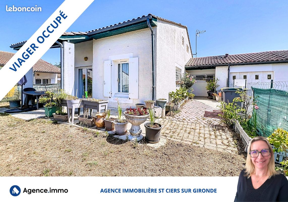 Maison 4 pièces 104 m² · à Saint-Ciers-sur-Gironde · 104 m² · 45 500 €