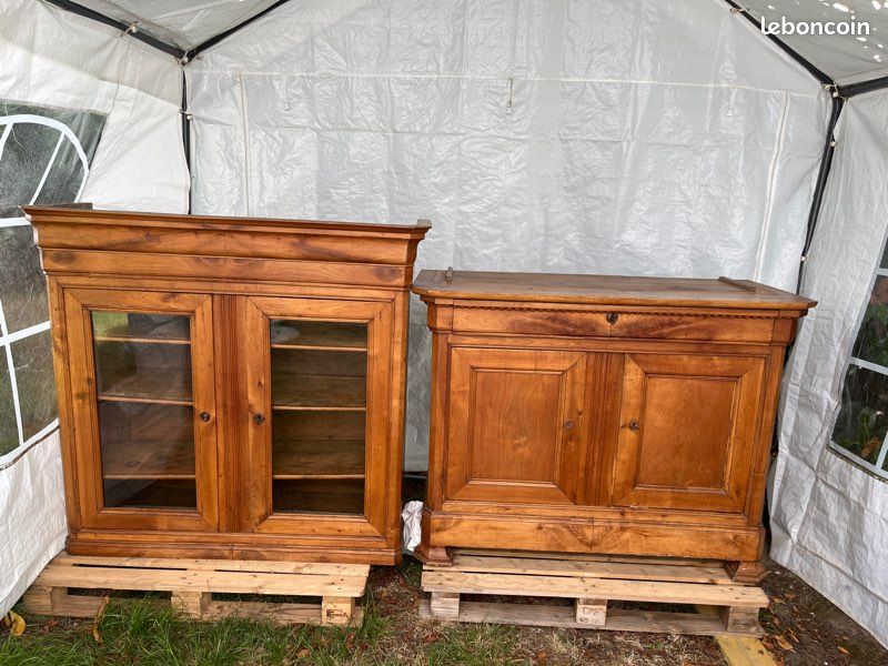 Buffet deux corps ancien (image 2)