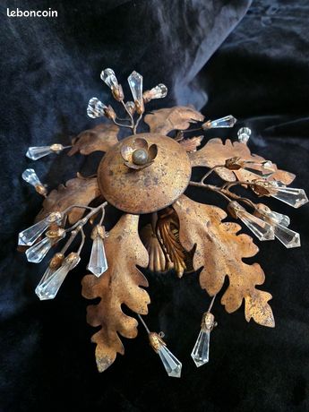 Lustre Baroque Style Florentin - Occasion - Élégance Vintage