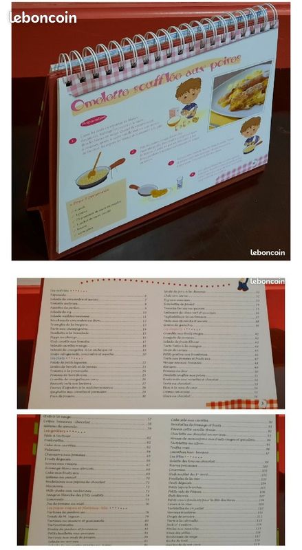 Livre recettes pour enfants avec chevalet - neuf - jamais servi (image 3)