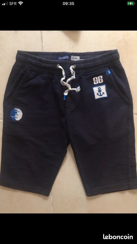 Lot de 4 bermudas Okaidi 10 ans (image 2)
