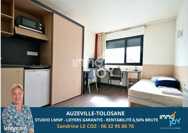 Studio 1 pièce 19 m²