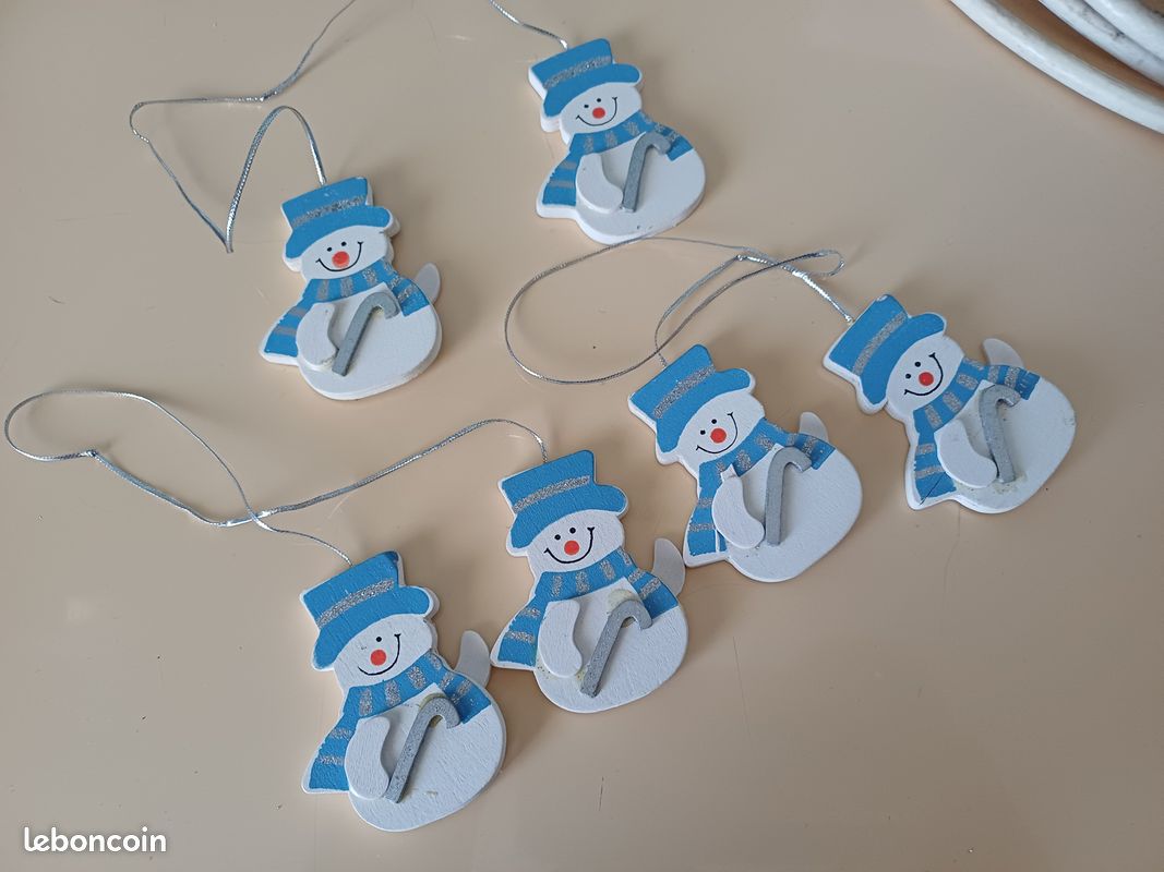 Trio de double bonhomme de neige (image 2)