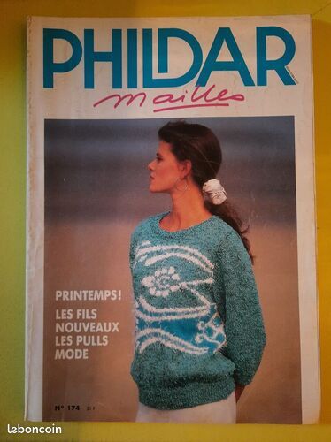 [Livre] Revue Phildar Mailles Nº174 / 1988 - Etat correct (image 1)