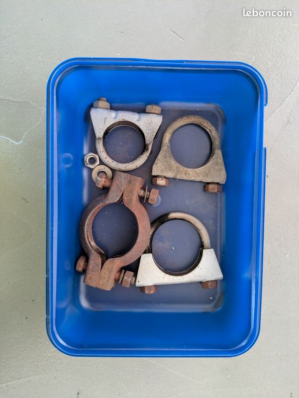 Tuyau échappement 4L + colliers (image 2)