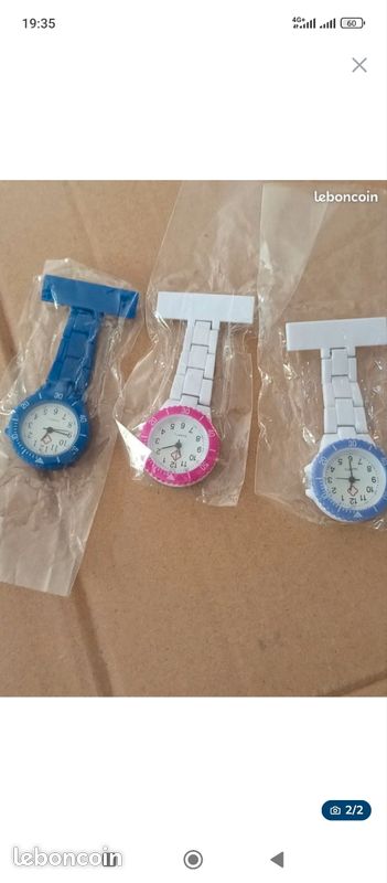 3 montres infirmières (image 1)