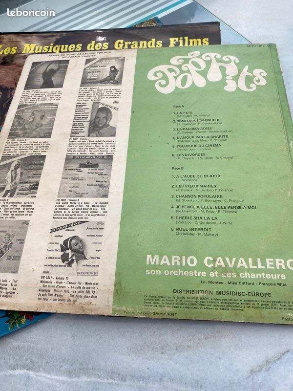 Vinyl 33T hit parade chante (image 2)