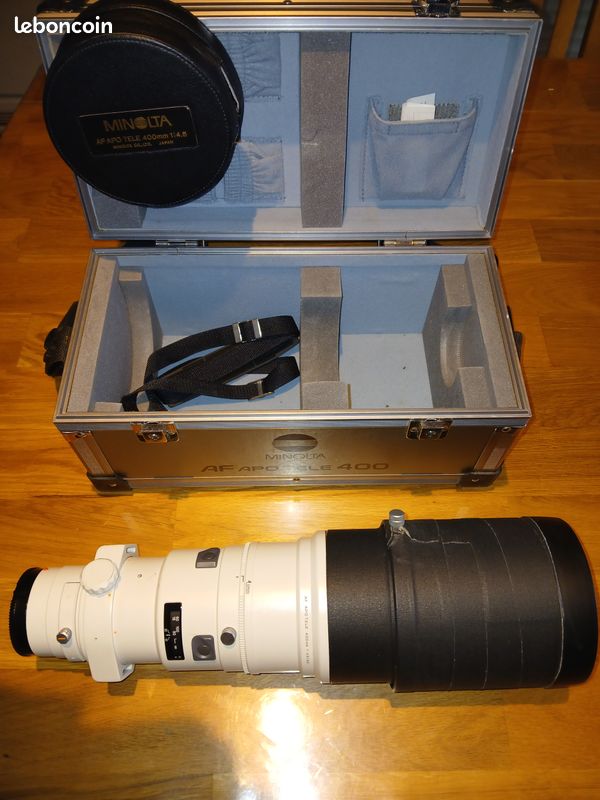 Téléobjectif AF APO 400 Minolta Photo, audio vidéo