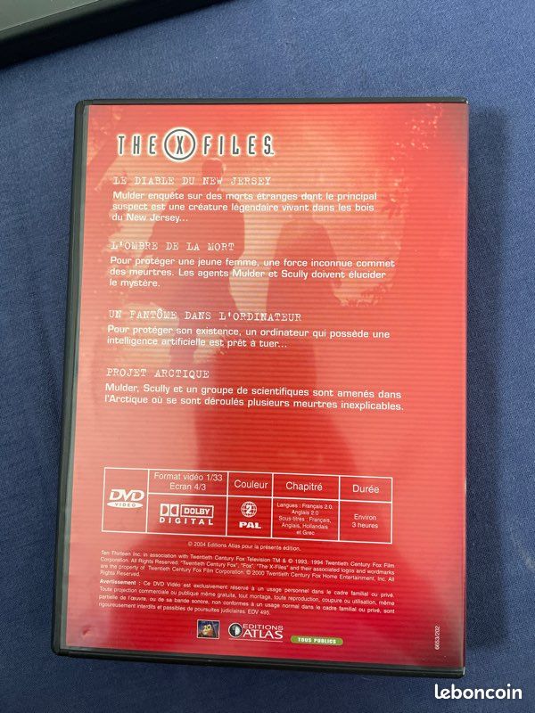 DVD X files saison 1 (image 4)