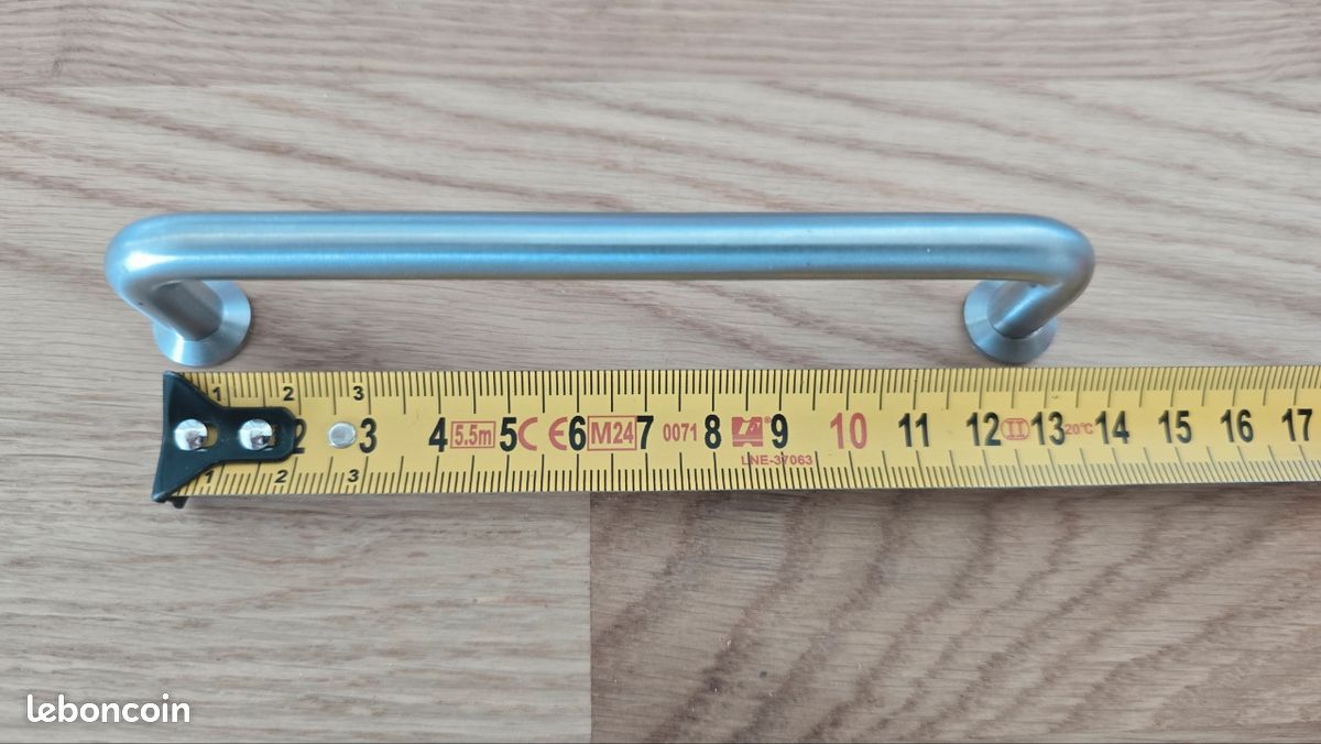 Lot de 3 poignées entraxe 128mm (image 2)