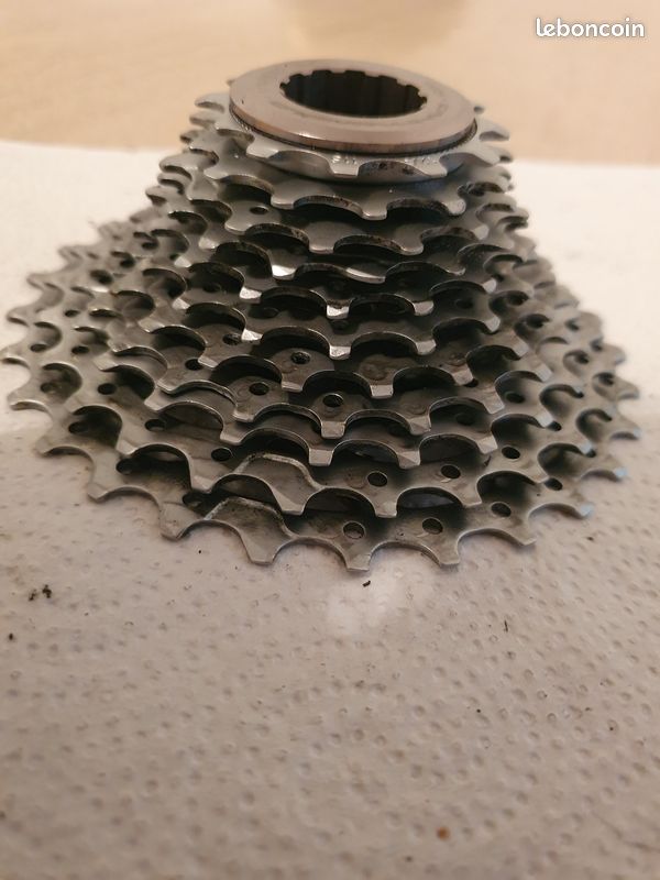 Cassette Vélo Route 230 G Durable Cassette Campagnolo Chorus 11 Vitesses - 11/25, Argentée, Pour Groupes Campagnolo 11v Composant Vélo Route Performance
