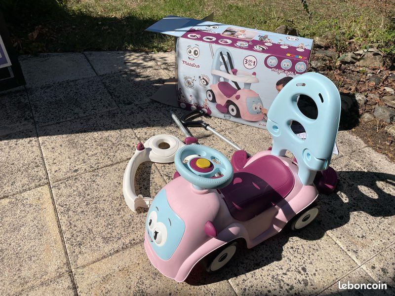 Porteur Maestro Balade rose en Smoby Jeux Jouets