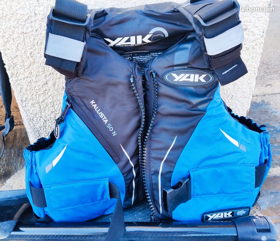 Kayak de mer Sea-Wave 2/3 places+2pagaies+2gilets+paddle fload+gonfleur (image 10)