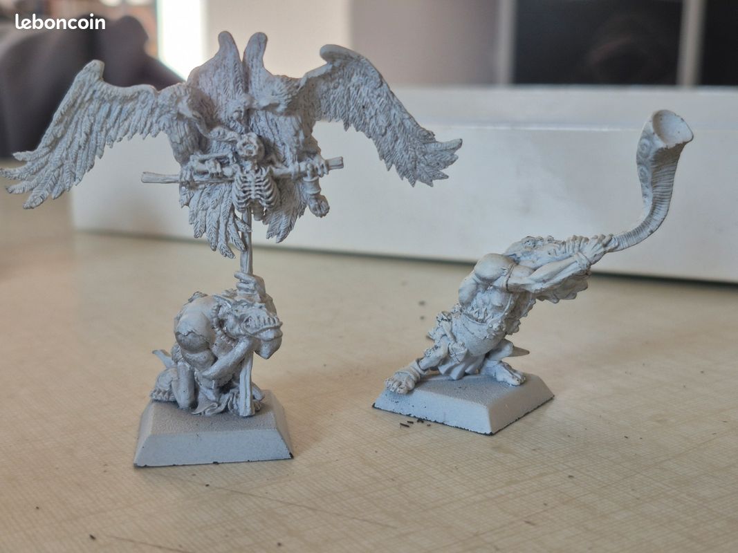 Figurines Tueurs Amok – Orcs De Bran-O-Kor – Confrontation Rackham Neufs