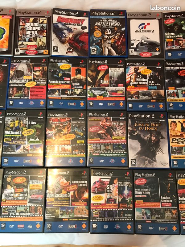Gros lot de 35 jeux play station 2 (image 3)