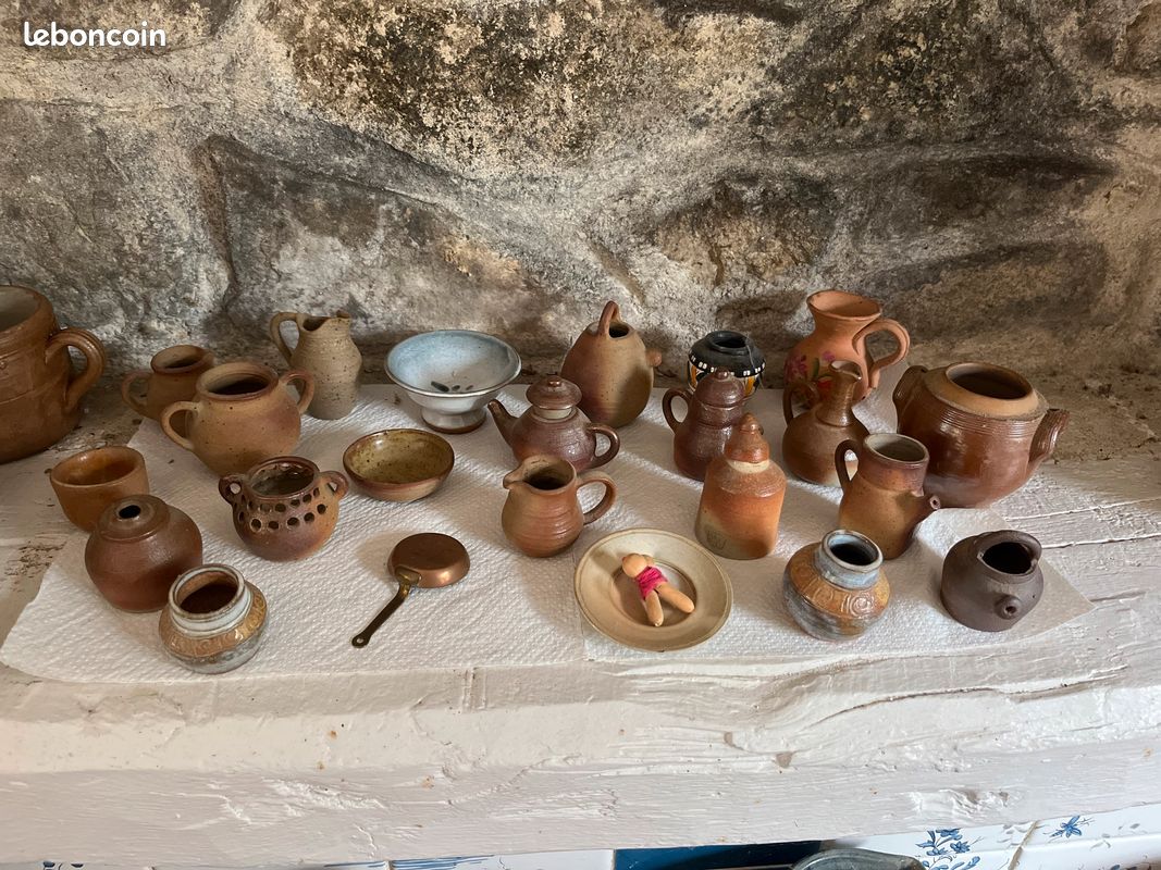 Lot mini poterie artisanales (image 1)