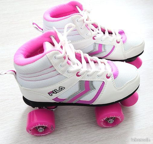 Patins Roller Fila Rose Patins à Roulettes Verve Lady Fila -Taille 37