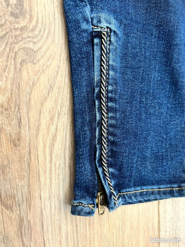 Jeans Lodge Pulp Slim 7/8ème LE TEMPS DES CERISES Taille 32 Neuf (image 4)