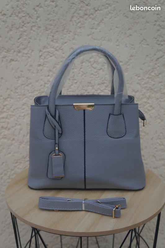 Sac à main gris (image 1)
