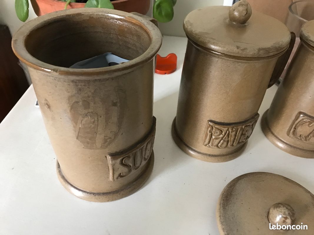 Pot en grès vintage (image 4)