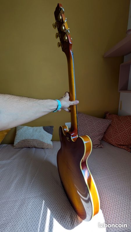 Vantage 635T | Demi-caisse type ES-335 | Sunburst vintage (image 4)