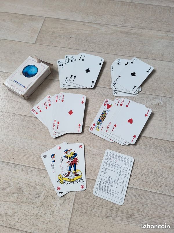 Jeu de carte Air France Vintage (image 4)