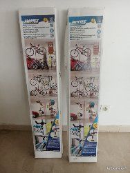 Rangement 2 vélos sol/plafond - Mottez - B137P (image 3)