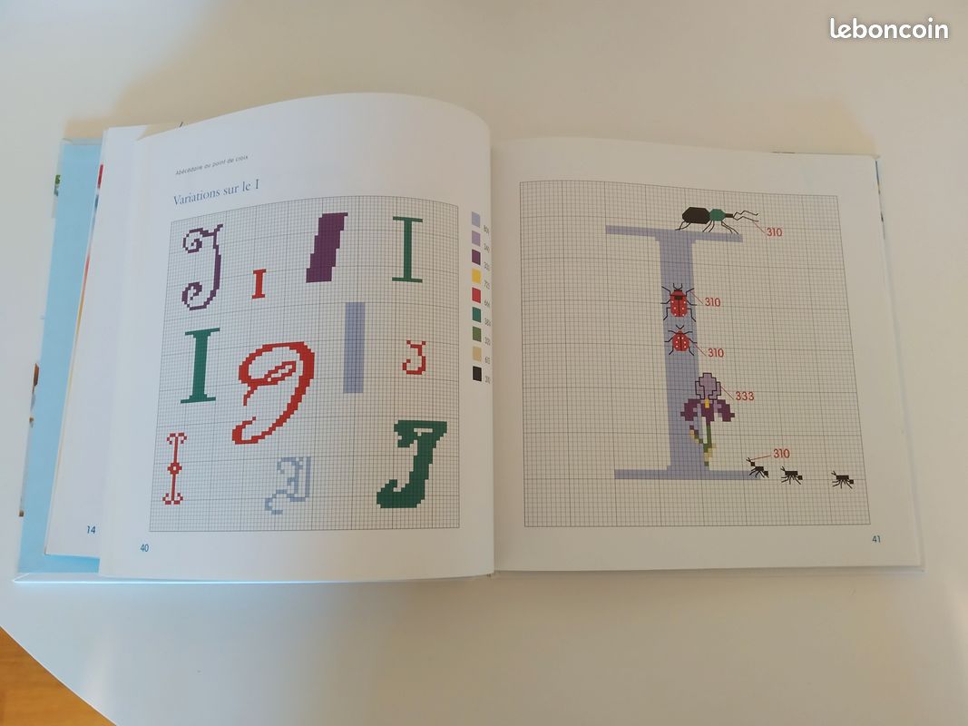Livre "L'abécédaire au point de croix" de Catherine Allègre-Papadacci (image 5)