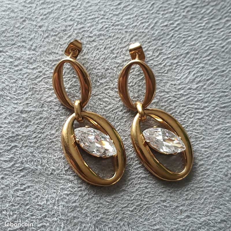 Boucles d’oreilles inox (image 2)