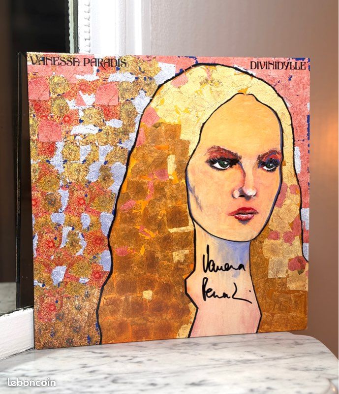 Vinyle signé - Vanessa Paradis Divinidylle (image 1)