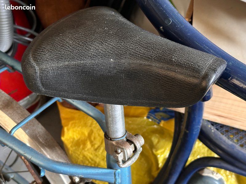 Selle Vélo Vintage MERTENS Tissu Cuir NOS Rouge Indien Pour Vélo Route