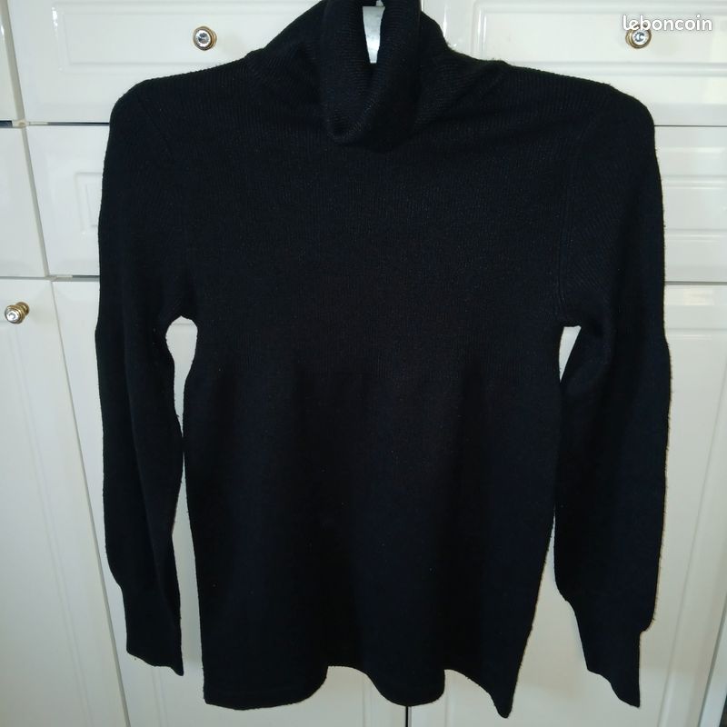 Pull Zamba Taille S - Couleur Beige/marron, Acrylique, Col Rond - Occasion Très Bon état