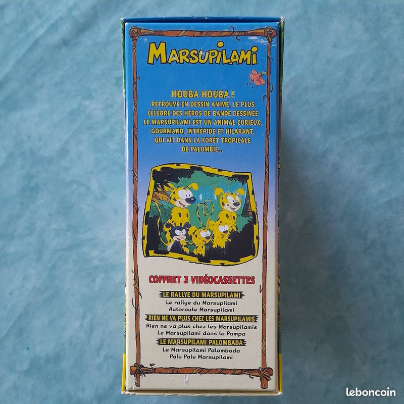 Coffret cassettes vidéo Marsupilami (image 2)