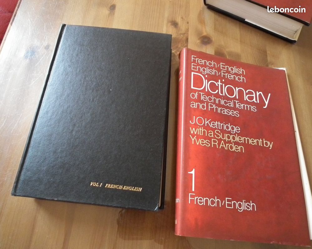 Dictionary of technical Terms and Phrases par J. O. Kettridge et Yves R. Arden. London. 1980. 2 volumes (image 4)