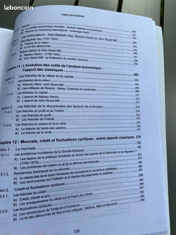Histoire de la pensée économique. Science Po, Classes préparatoires, universités. / Yves Perez (image 9)