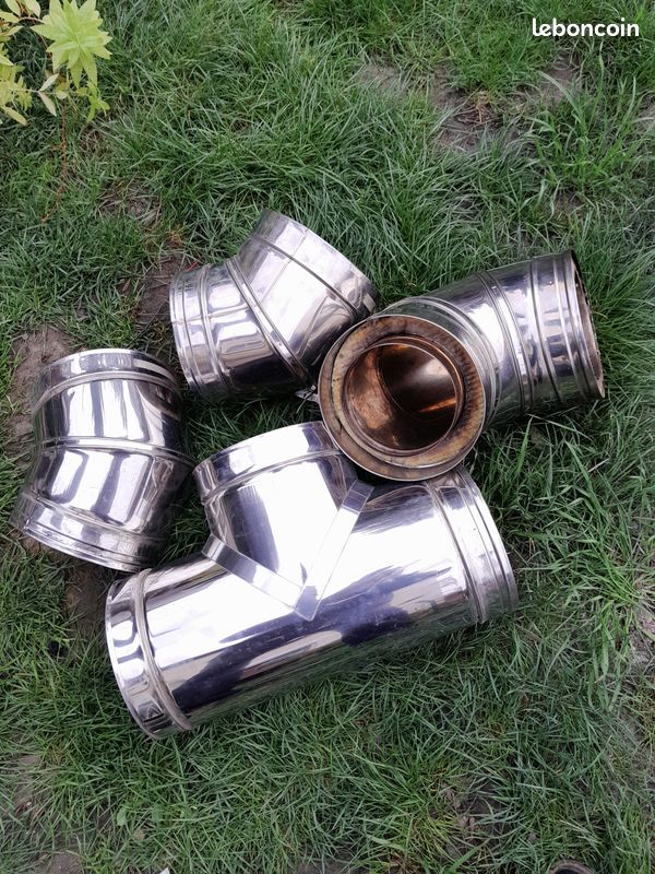 Tuyaux de poêle Dinak double pot (image 1)