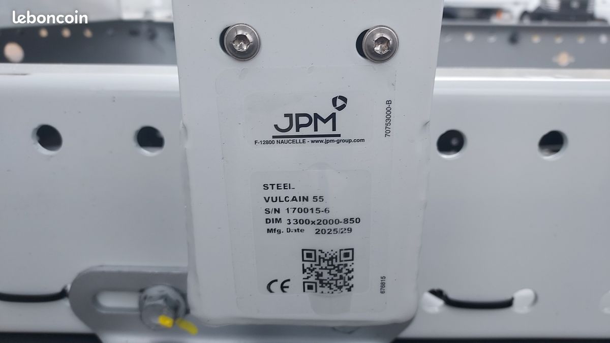 Iveco DAILY BENNE ACIER JPM 35C16H 3.0 +COFFRE (image 5)