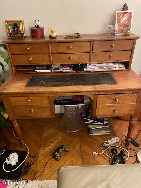 Magnifique bureau époque 19 eme (image 1)