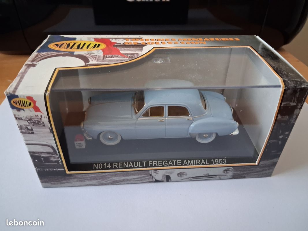 Minialuxe 1/43 – Renault Frégate 1953 – Premier Modèle En Plastique – Collection