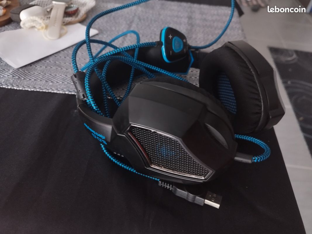 Micro casque gaming, Spirit of Gamer Xpert-H500 Bleu (image 2)