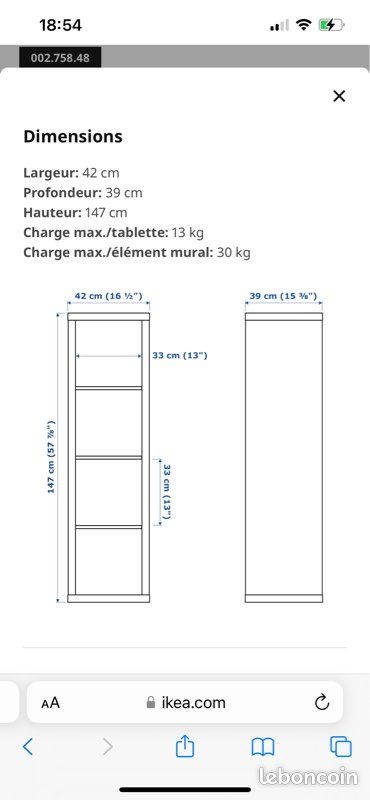 Meuble ikea kallax (image 4)
