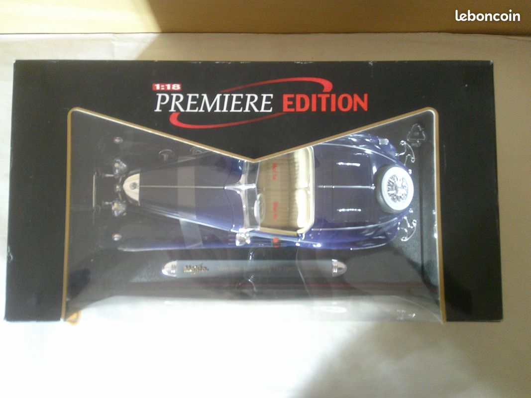 POLISTIL 1/18 VINTAGE MERCEDES-BENZ RW 196 DANS SA BOITE D'ORIGINE A6