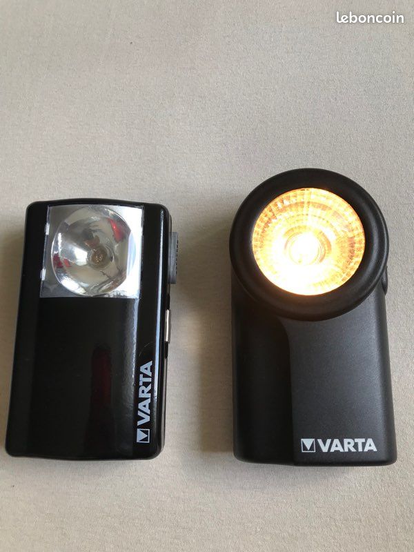 Varta - Boîtier Métal Palm Light 4,5v Pile 3r12 Non Incluse