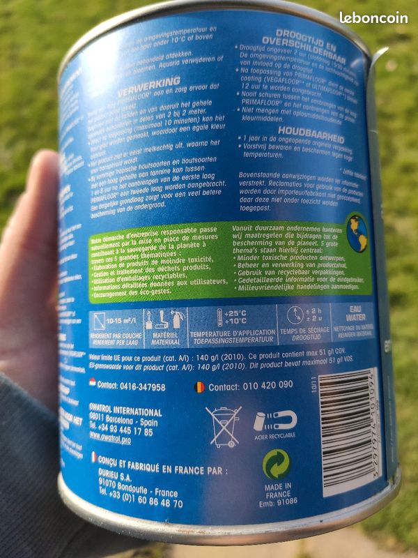 Fond dur owatrol pro primafloor incolore (image 3)