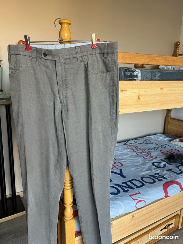 Pantalon homme beige T 44 (image 5)