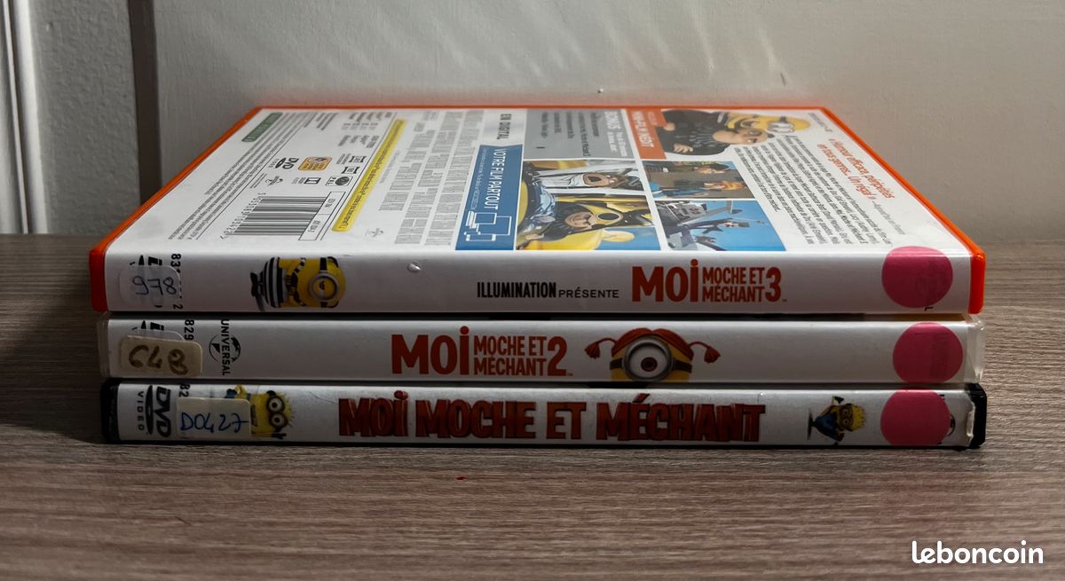 DVD Trilogie Moi moche et méchant (image 1)